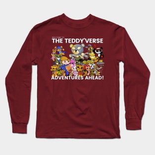 Welcome to the Teddyverse - Hero Teddy Bears Long Sleeve T-Shirt